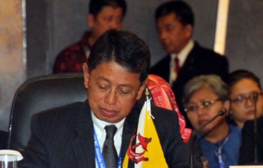 Brunei Darussalam's Minister Pehin Dato Yahya