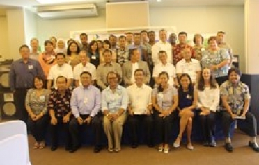 Representatives from the Coral Triangle Initiative member countries and partner