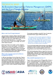 Technical Brief: An Ecosystem Approach to Fisheries Management (EAFM) and the Coral Triangle Initiative, September 2011