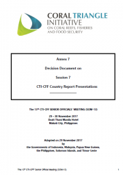 SOM 13 - Session 07 - CTI-CFF Country Report Presentations
